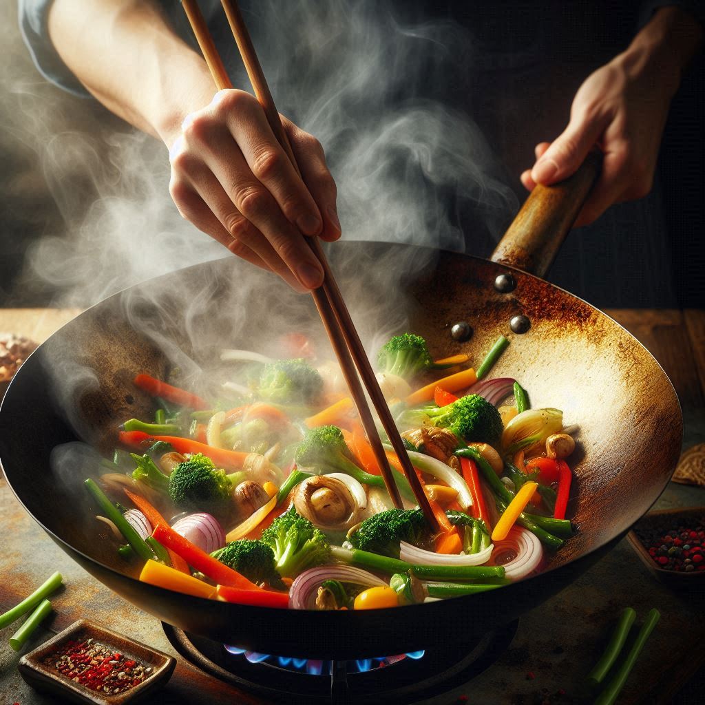 Image of Cooking With Wok