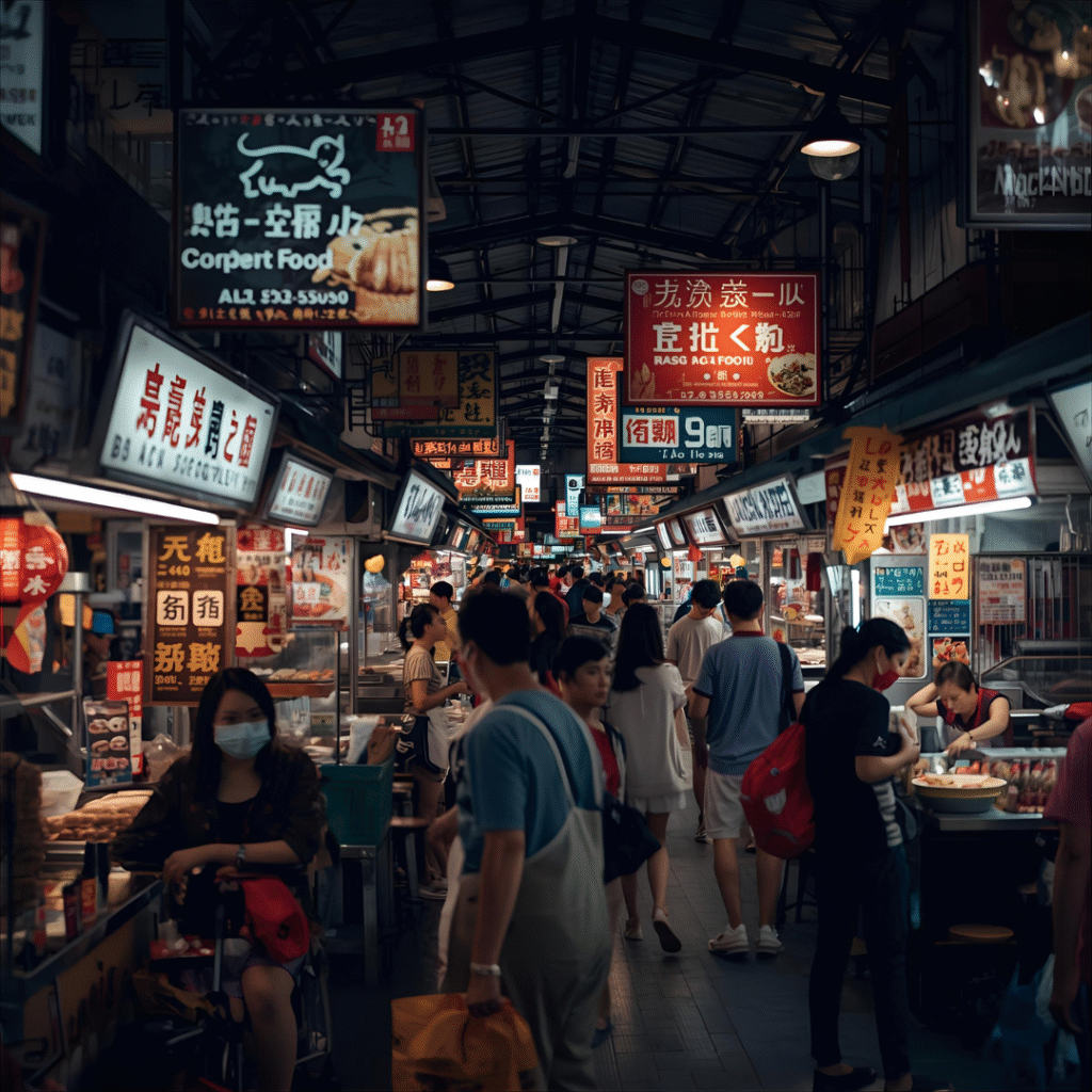 Image of Singapore Hawker Center
