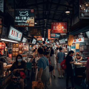 Image of Singapore Hawker Center
