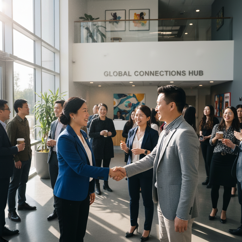 Image of Chinese Business Meeting