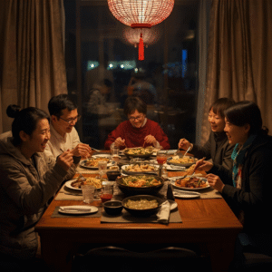 Image of Chinese Etiquette at Dining Table