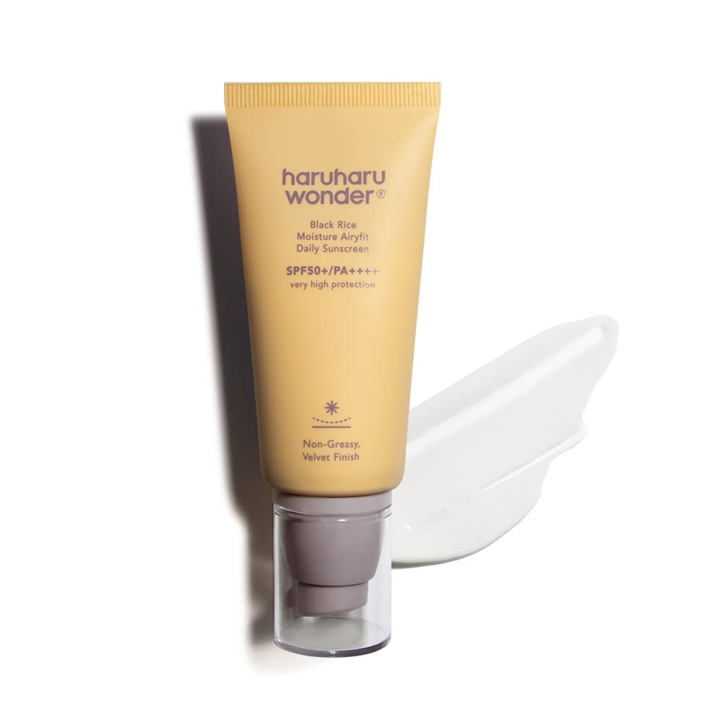 Image of Haruharu Wonder Black Rice Moisture Airyfit Daily Sunscreen SPF 50 PA++++