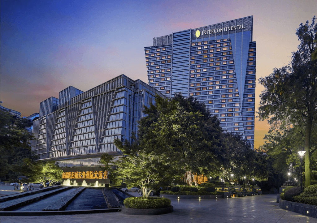 View of Chengdu hotel exterior