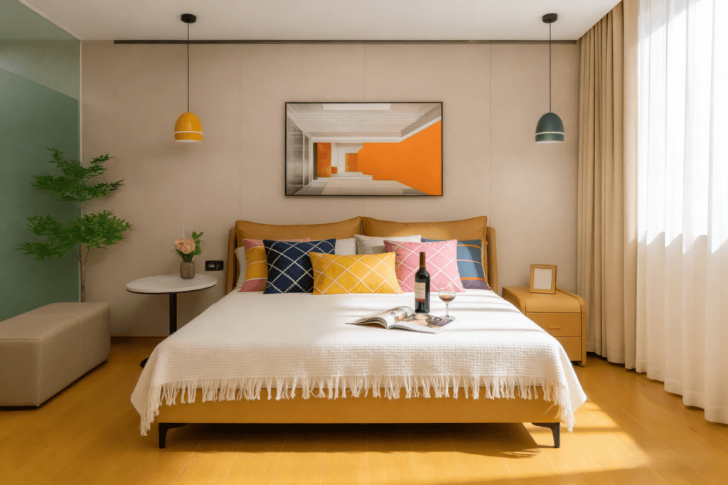 Alice Shuishanfang Hotel Guangzhou Hotel Room Bed