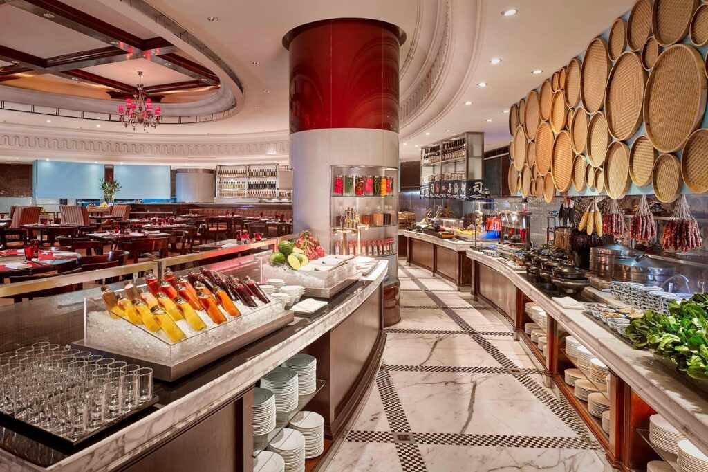 Buffet in The Ritz Hotel Guangzhou